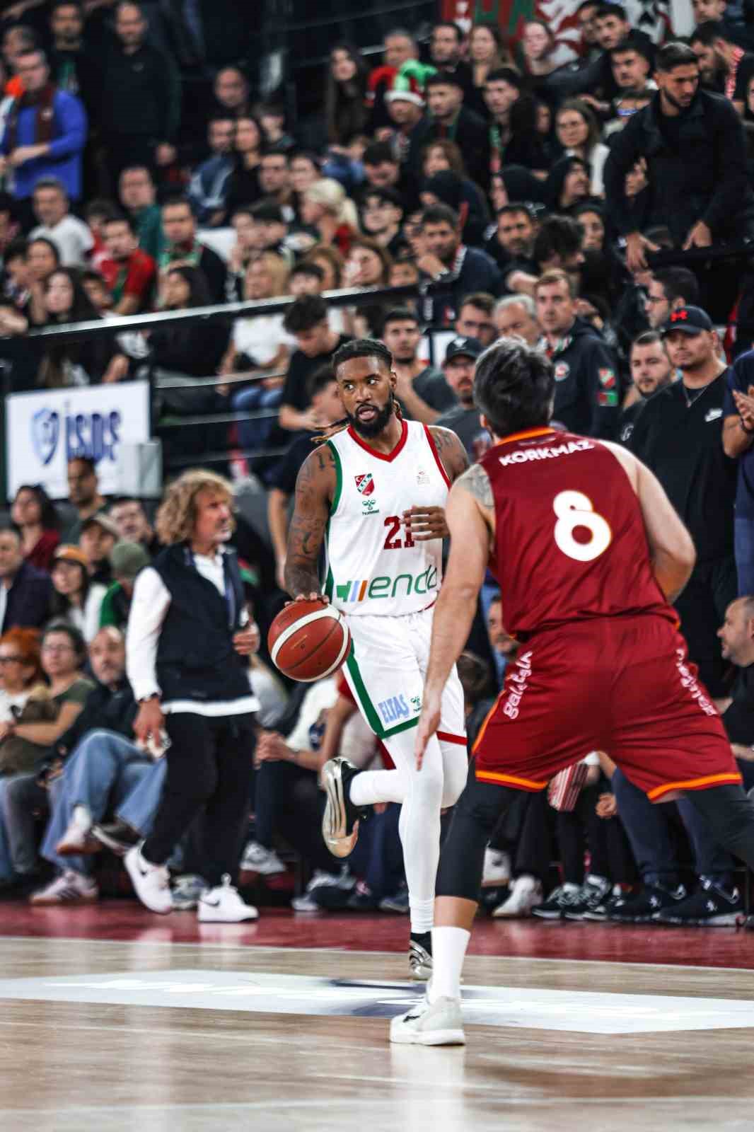 Basketbol Süper Ligi: Karşıyaka: 72 - Galatasaray: 82
