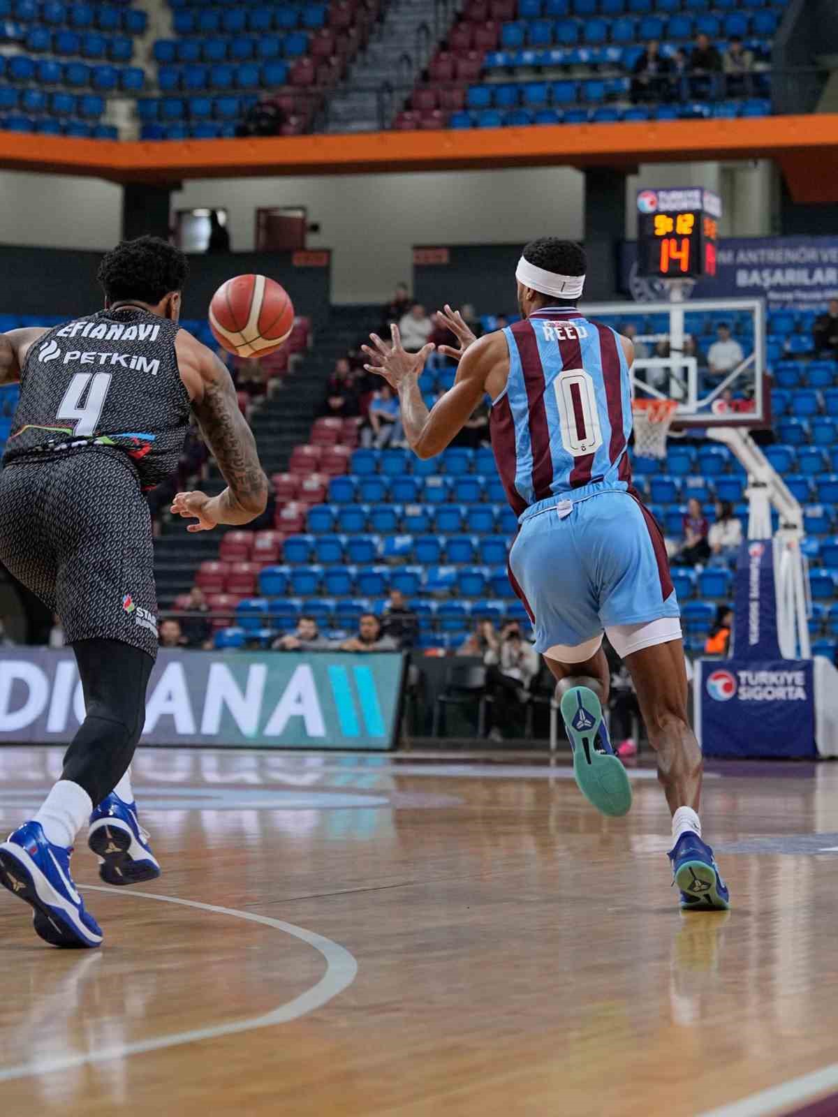Basketbol Süper Ligi: Trabzonspor: 84 - Aliağa Petkimspor : 90

