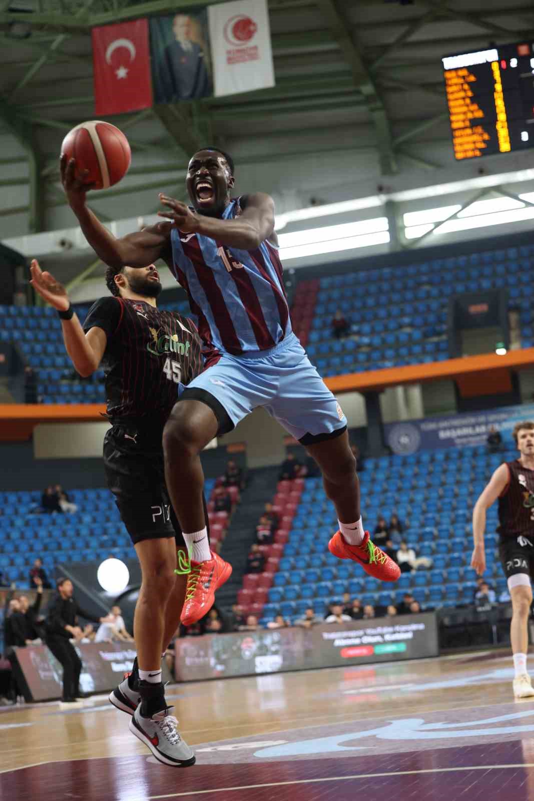 Basketbol Süper Ligi: Trabzonspor: 96 - Manisa Basket: 92
