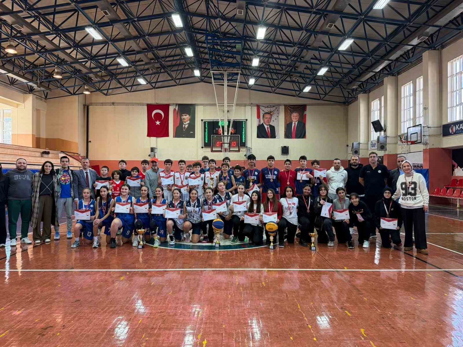 Basketbol turnuvası final maçıyla tamamlandı
