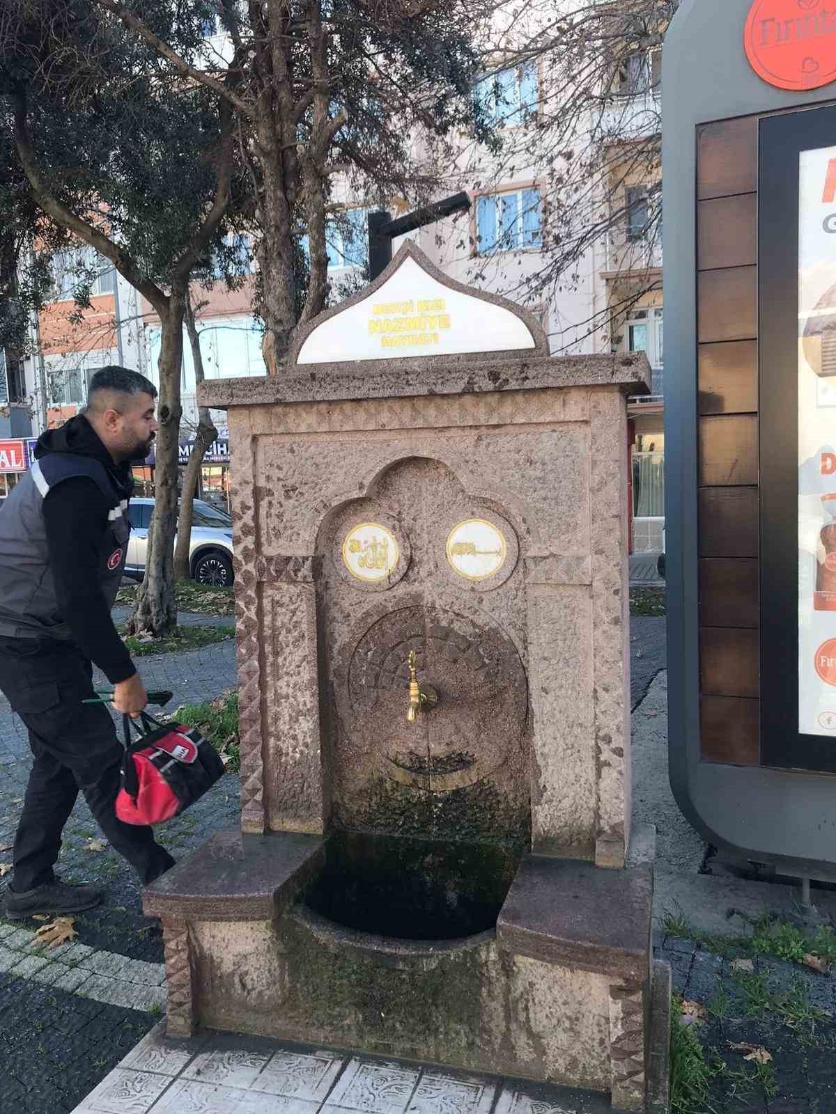 BASKİ hayrat çeşmelerine hayat veriyor
