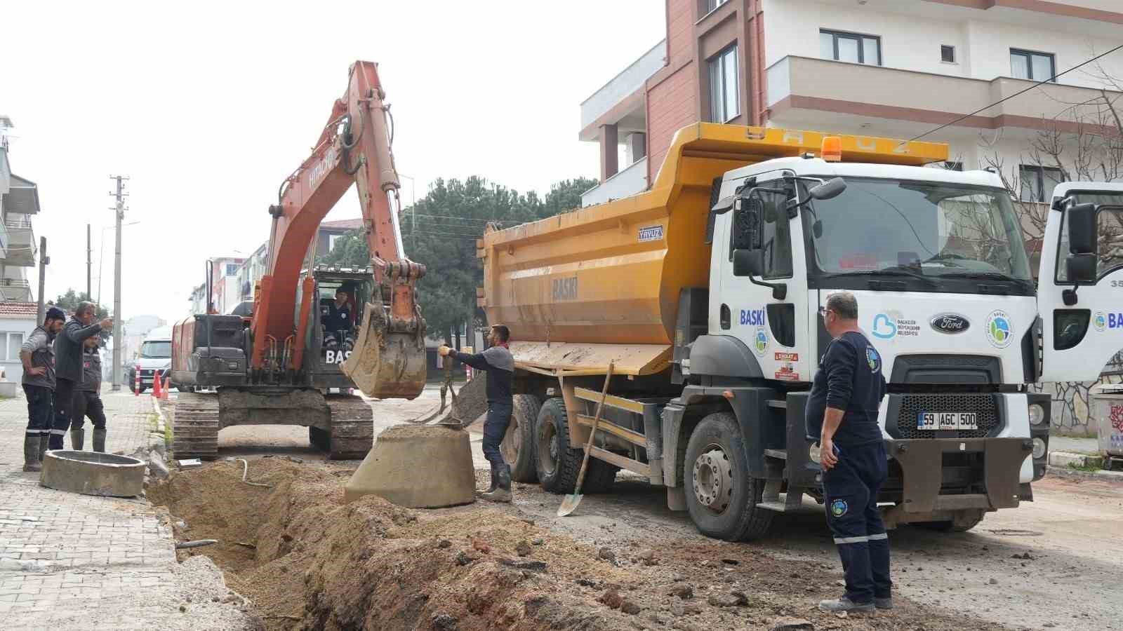 BASKİ şehrin altyapısını güçlendiriyor
