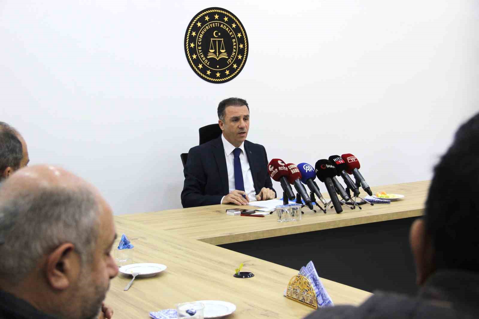 Başsavcı Bektaş: "Hazırlık evrakında yüzde 10’a yakın bir düşüş kaydedilmiştir"
