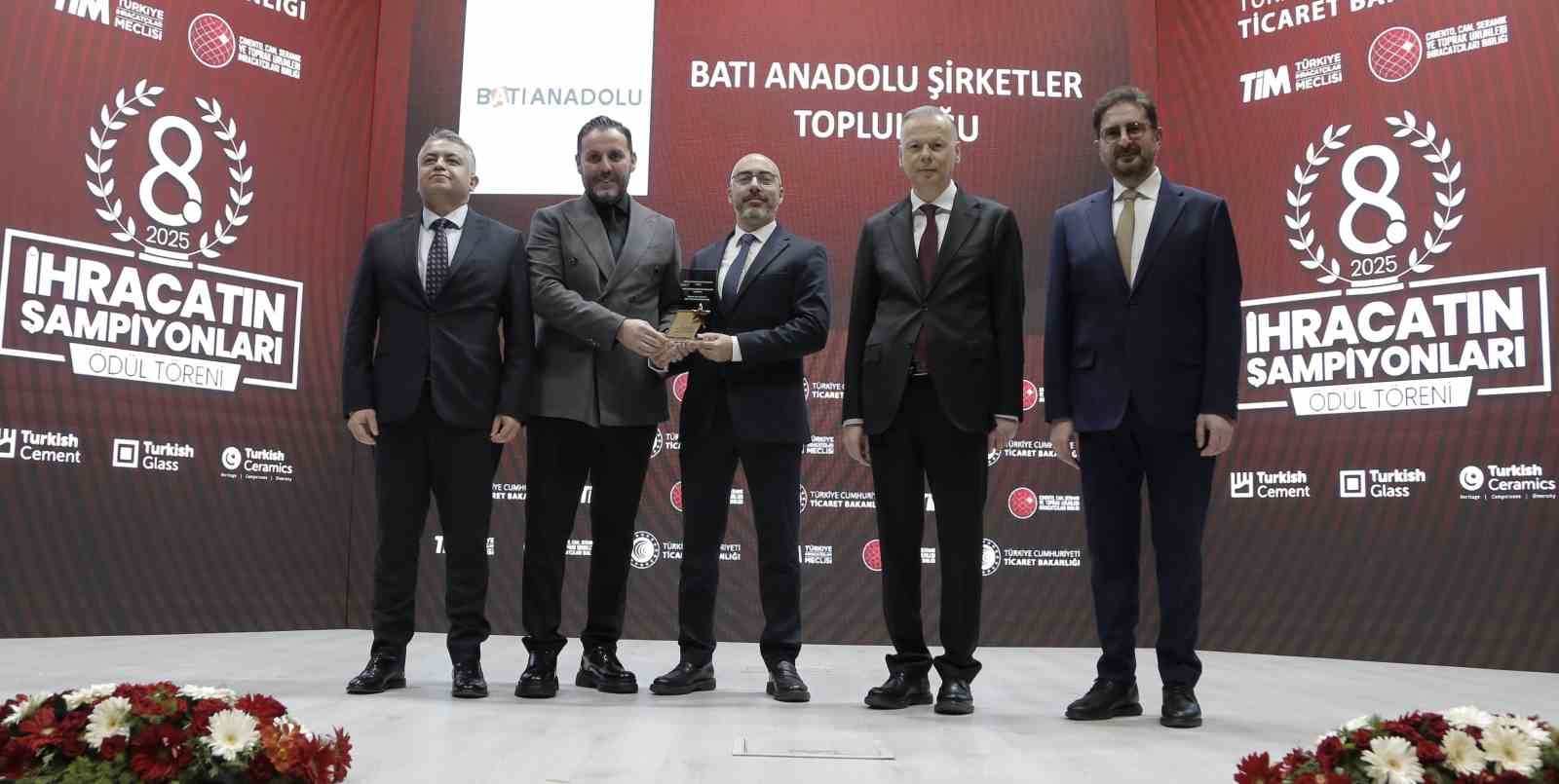 Batı Anadolu Şirketler Topluluğu’na üç ödül birden
