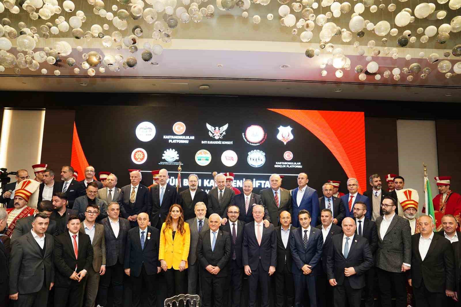 Batı Karadeniz’in birlik ruhu İstanbul’da aynı sofrada buluştu
