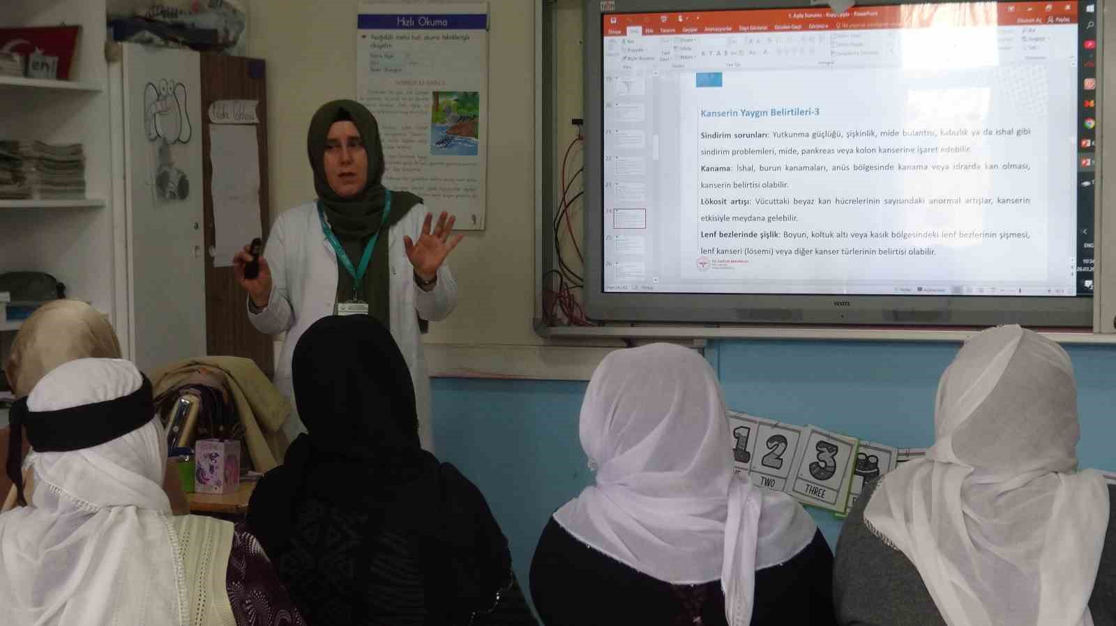 Batman’da "Erken Teşhis Hayat Kurtarır" seferberliği: Köy köy gezip kanser taraması yapıyorlar
