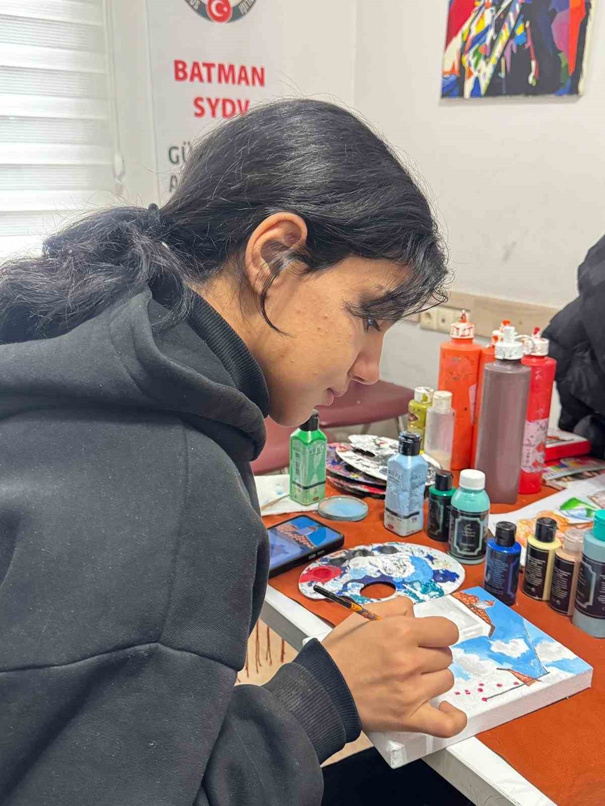 Batman’da gençler yeteneklerini keşfediyor
