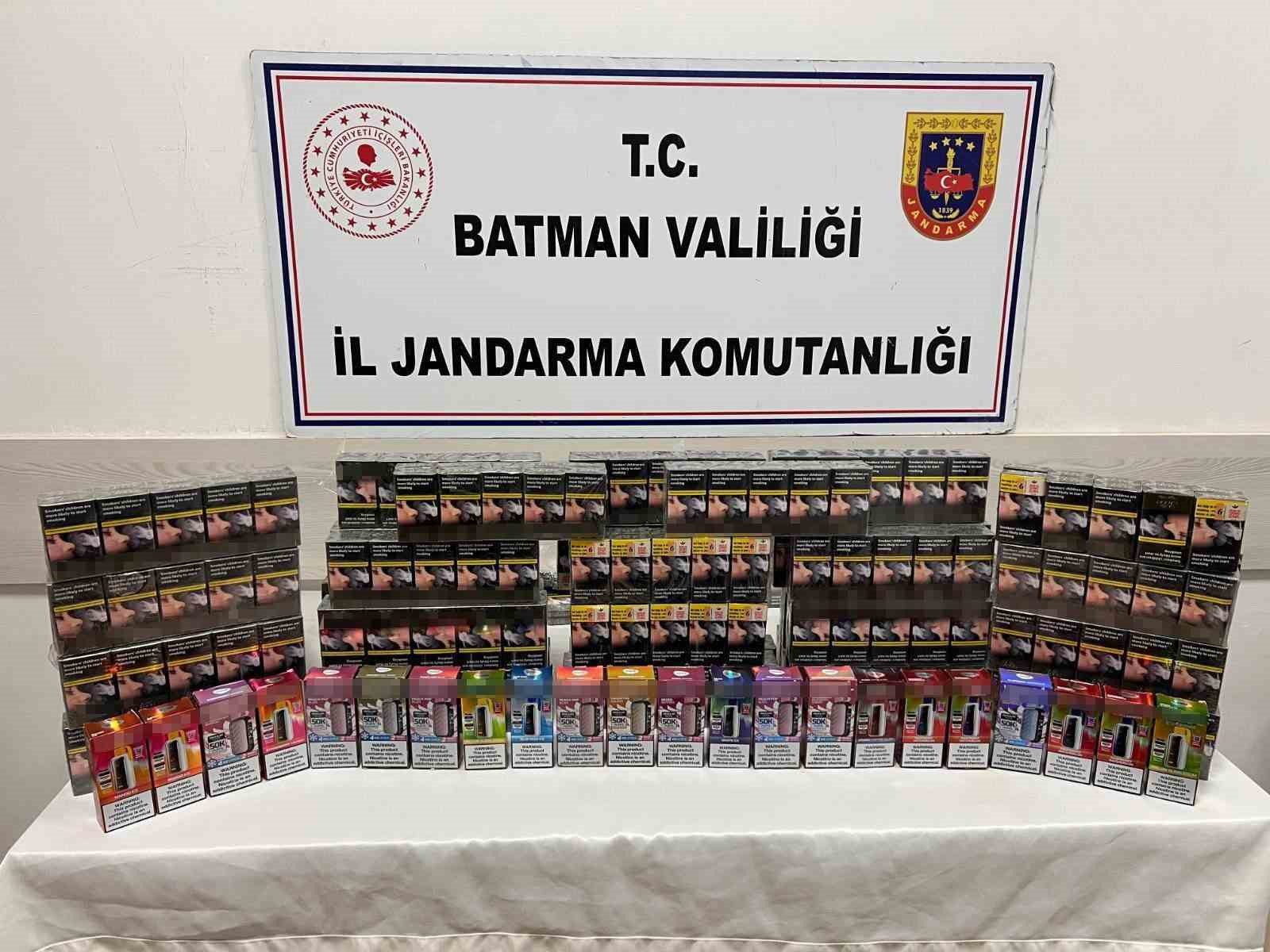 Batman’da kaçakçılığa geçit yok
