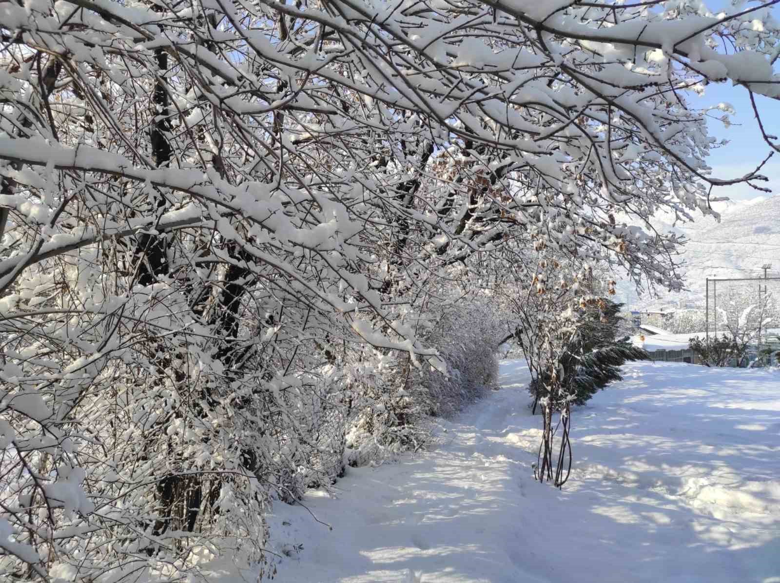 Batman’da kar manzaraları
