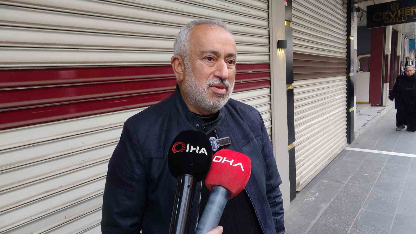 Batman’da kuyumcu soygunu ardından esnaf kepenk kapattı
