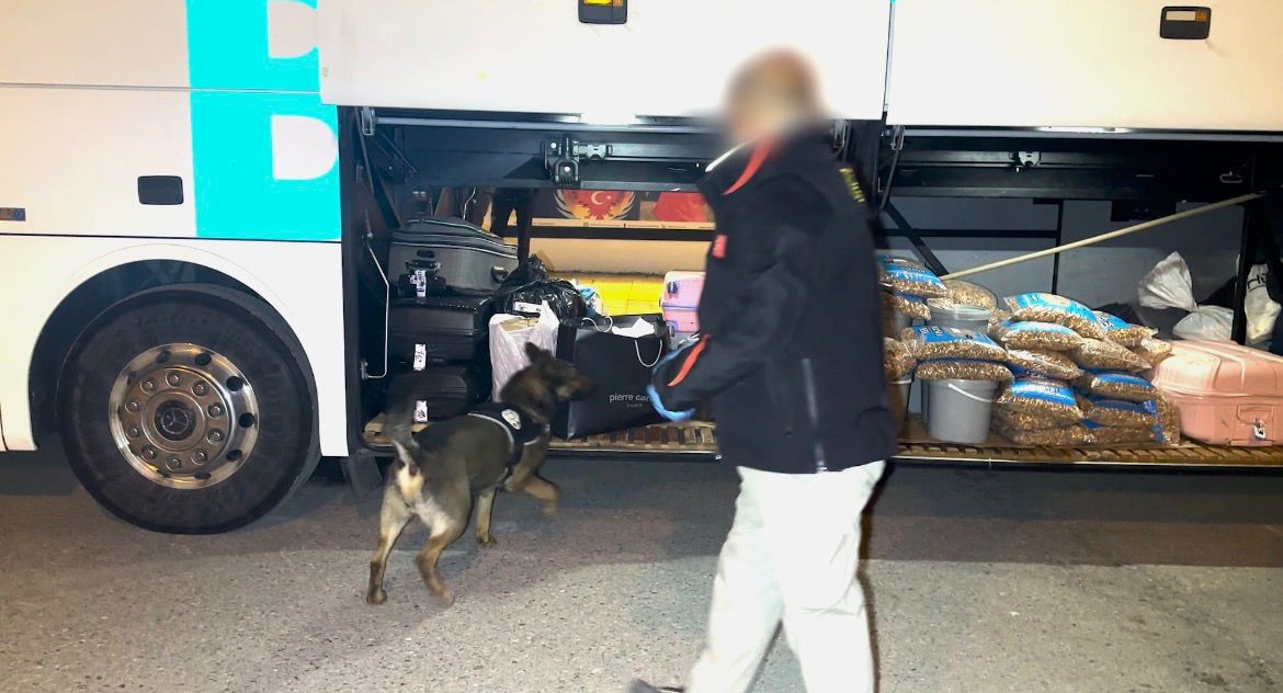 Batman’da narkotik köpeği "Hector" zehir tacirlerine geçit vermedi
