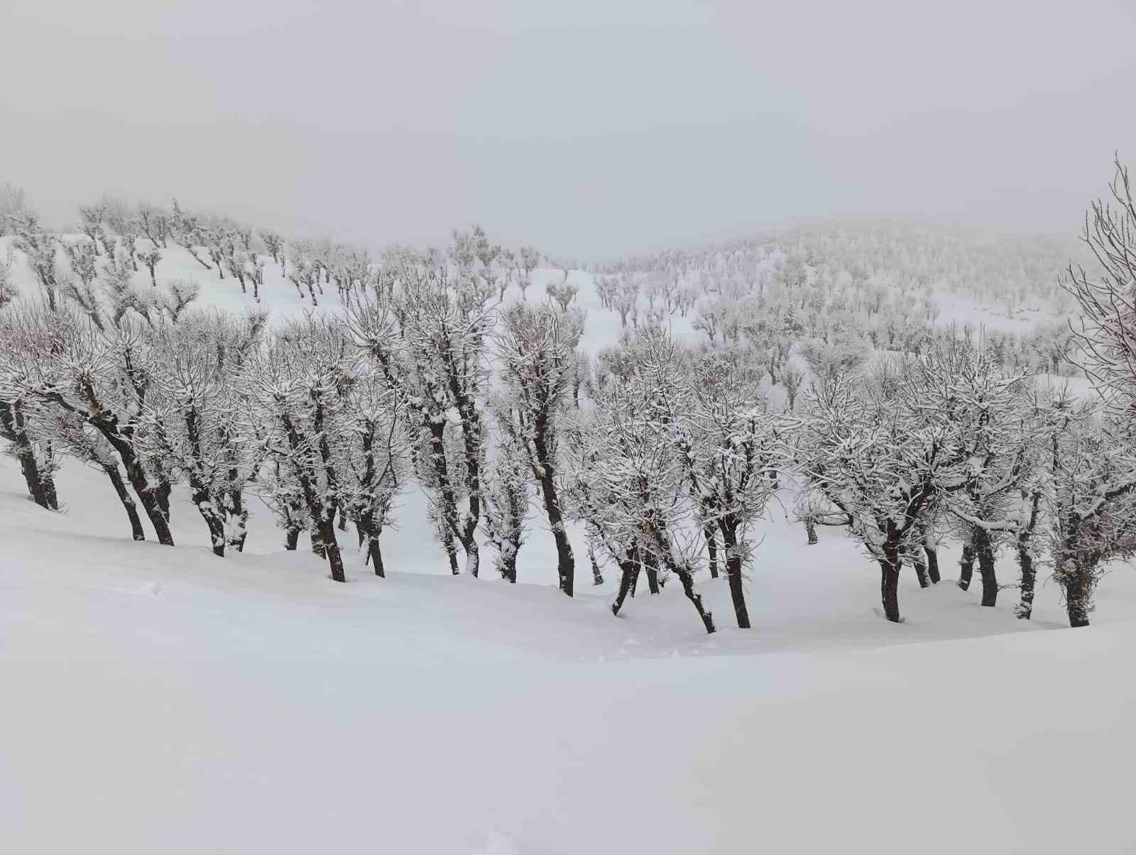Batman’da nisan ortasında kar sürprizi
