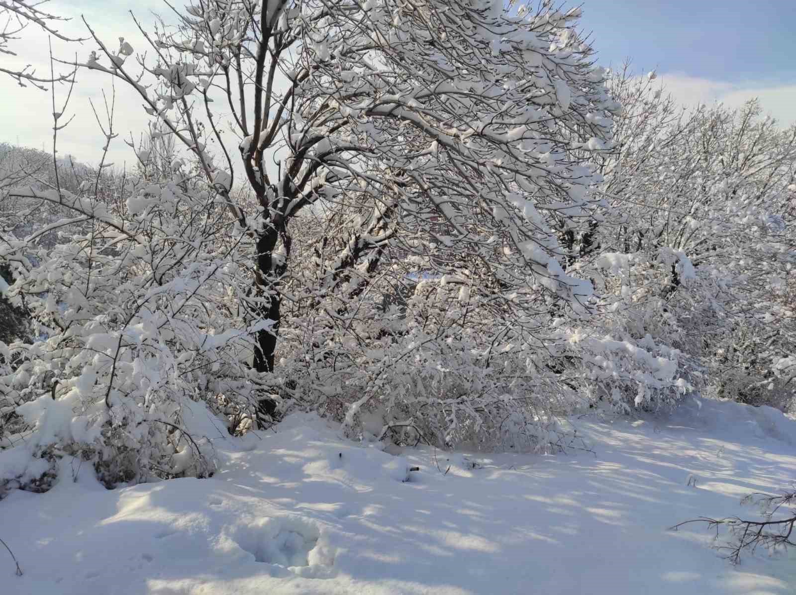 Batman’da nisan ortasında kar sürprizi
