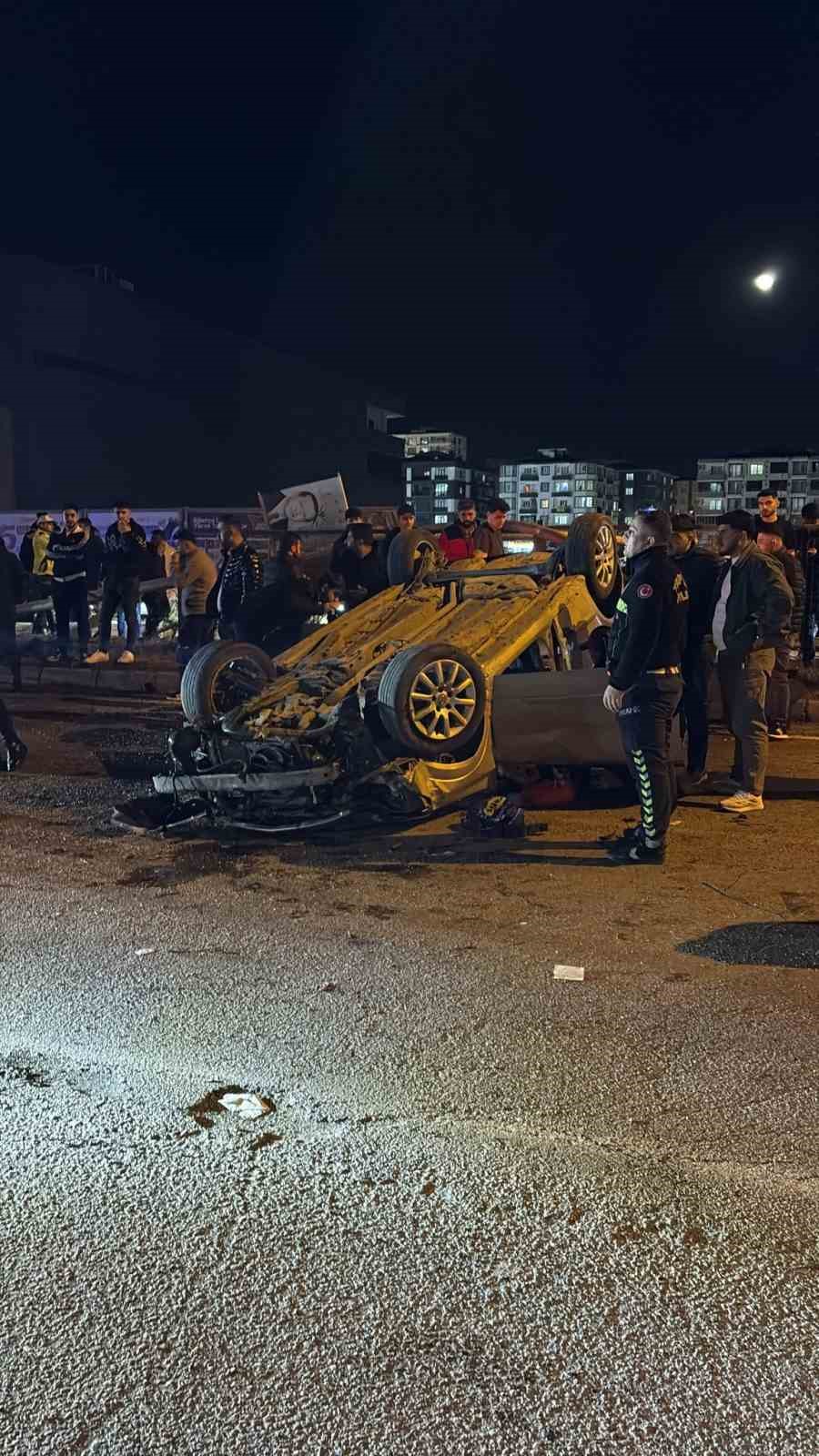 Batman’da otomobil takla attı: 1 yaralı
