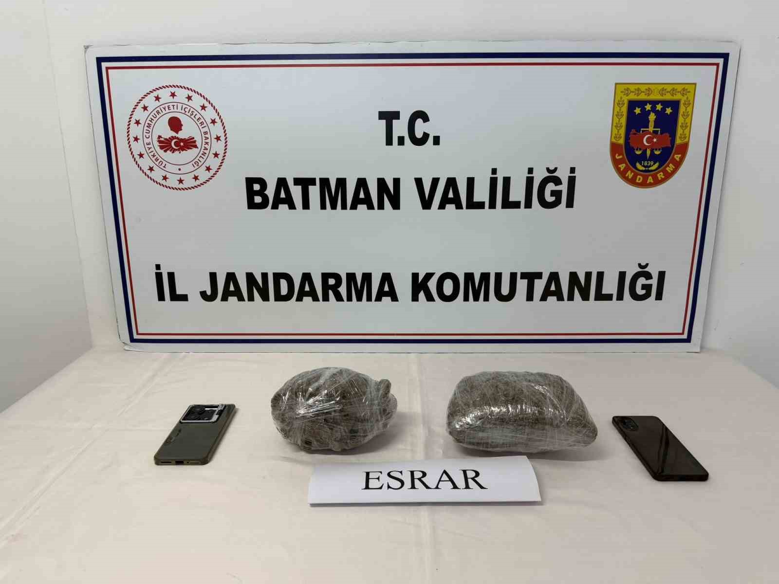 Batman’da uyuşturucu operasyonu: 1 kişi tutuklandı
