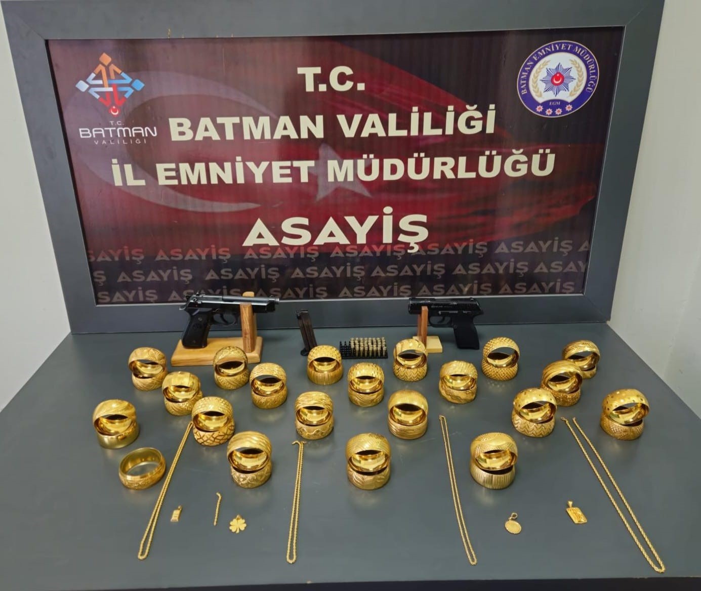 Batman’daki kuyumcu soygununda 5 tutuklama
