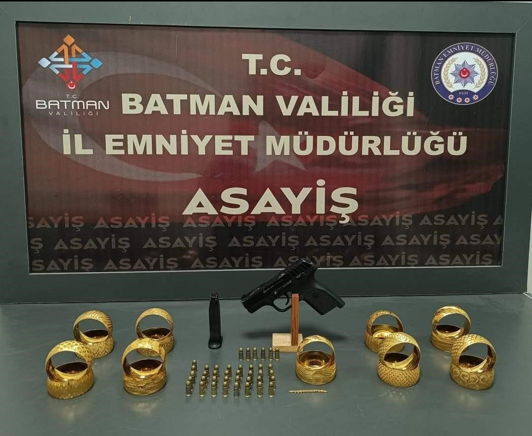 Batman’daki kuyumcu soygununda 8 şahıs yakalandı
