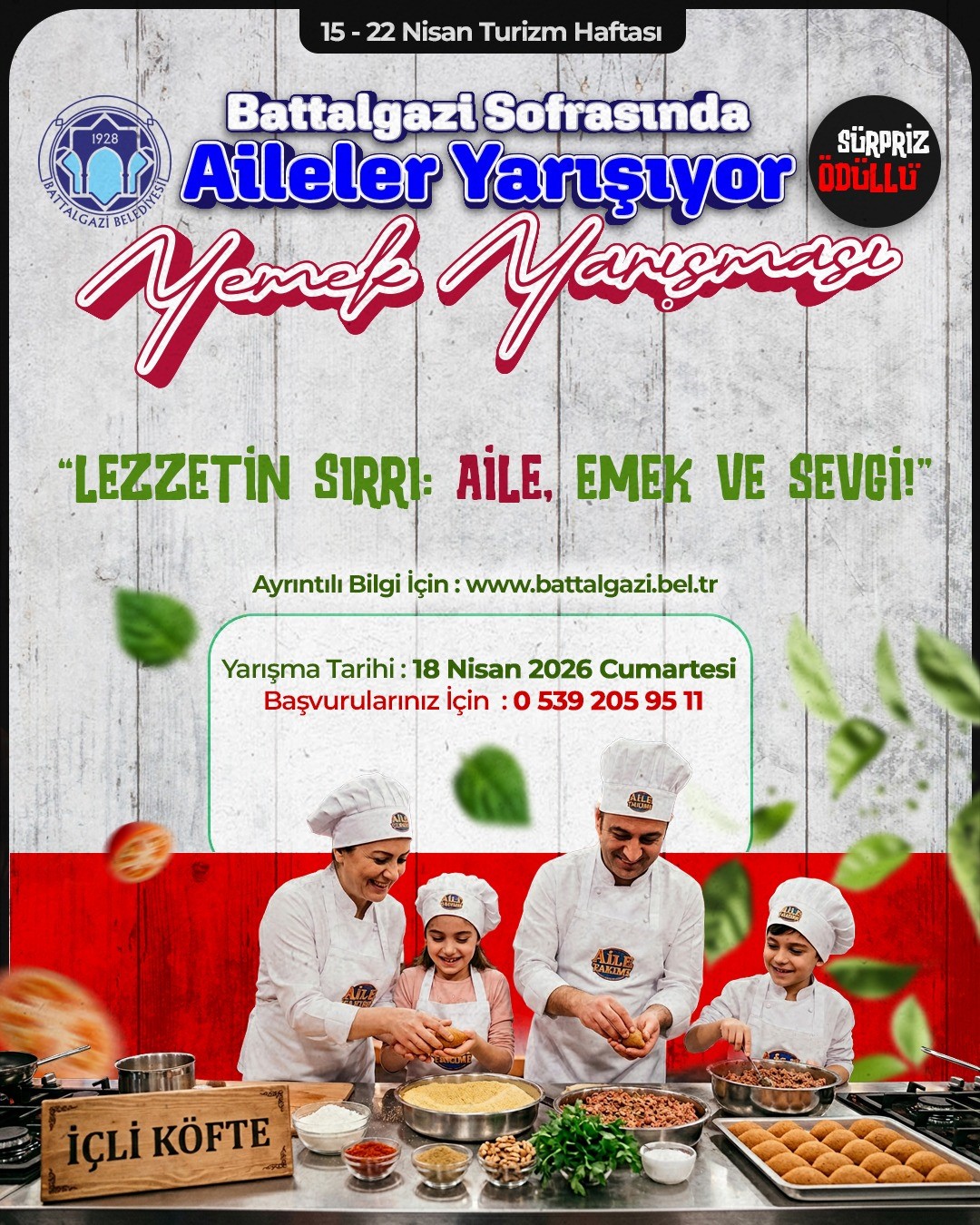 Battalgazi sofrasında aileler yarışıyor
