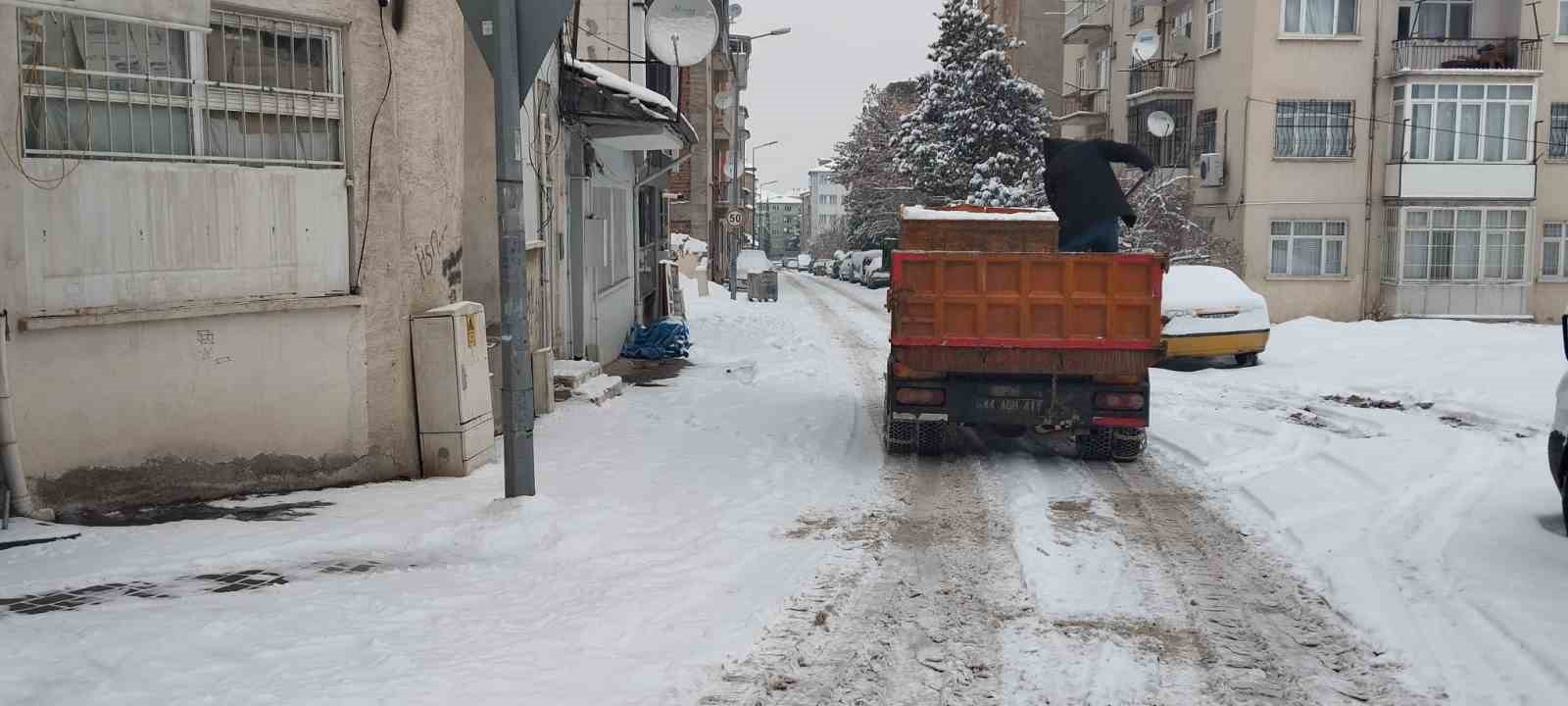 Battalgazi’de kar seferberliği
