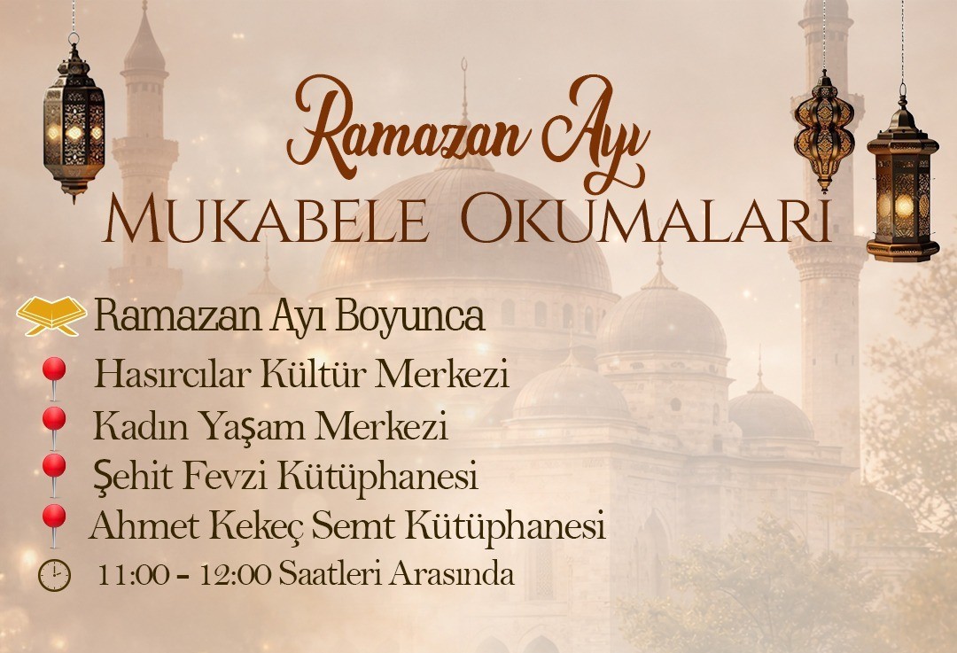 Battalgazi’de Ramazan ayı mukabele okumaları başlıyor
