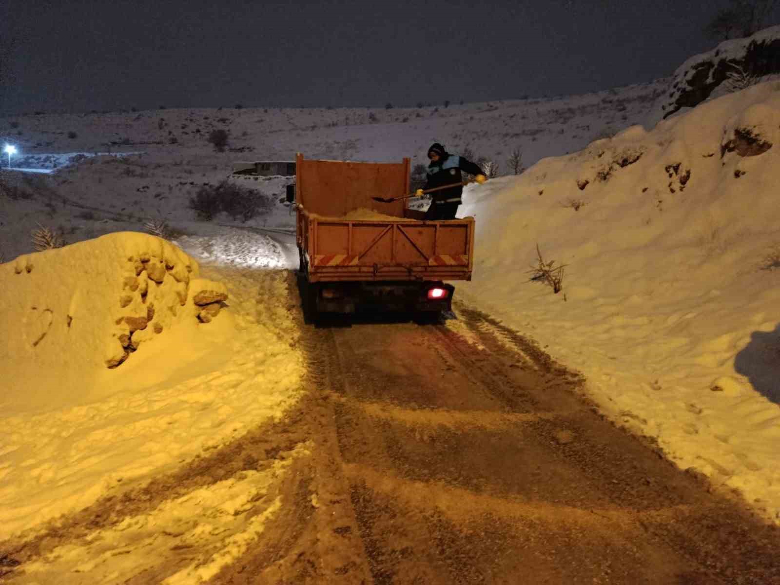 Battalgazi’de tüm mahallelerde yollar ulaşıma açıldı

