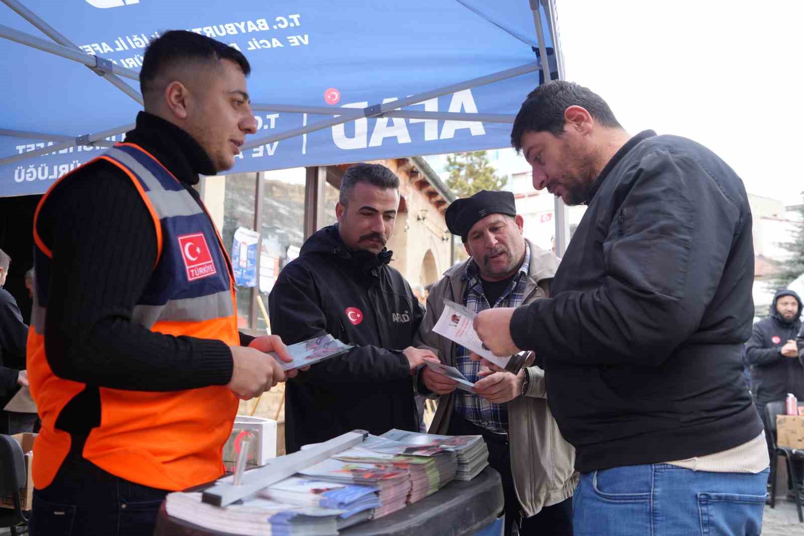 Bayburt AFAD’dan deprem sergisi ve ekipman tanıtımı
