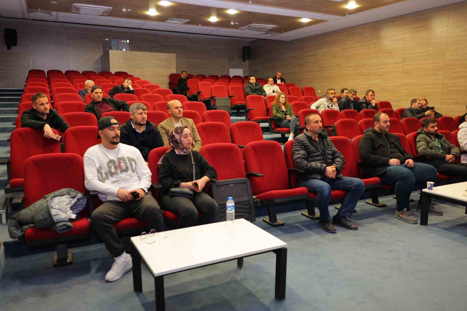 Bayburt İl Sağlık Müdürlüğü bünyesindeki sürekli işçilere İSG eğitimi
