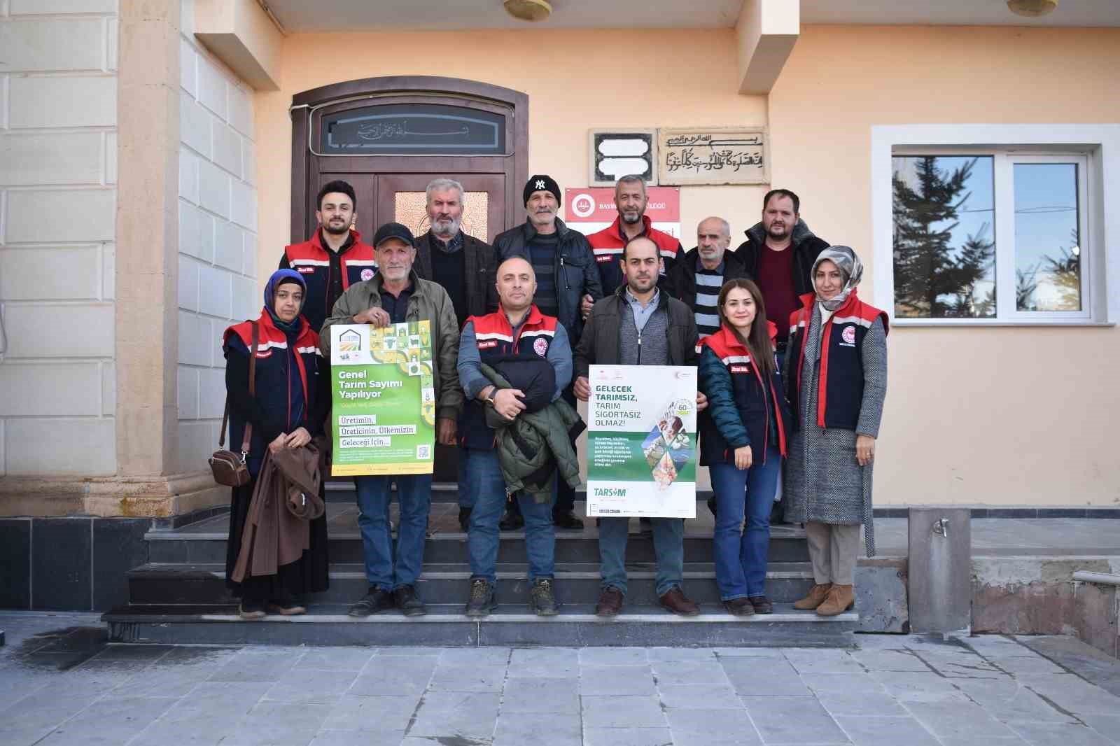 Bayburt’ta 156 köyde çiftçi ziyaretleri gerçekleştirildi
