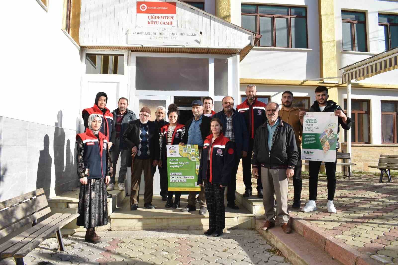 Bayburt’ta 156 köyde çiftçi ziyaretleri gerçekleştirildi
