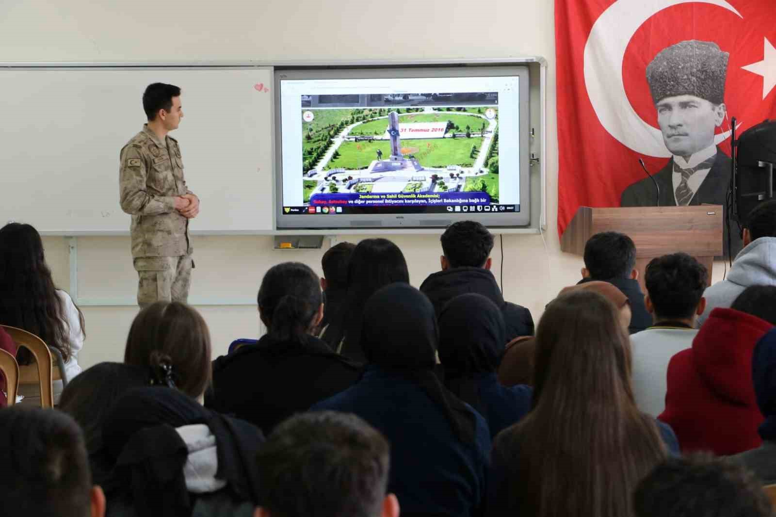 Bayburt’ta 3 Bin 296 lise öğrencisine JSGA tanıtıldı
