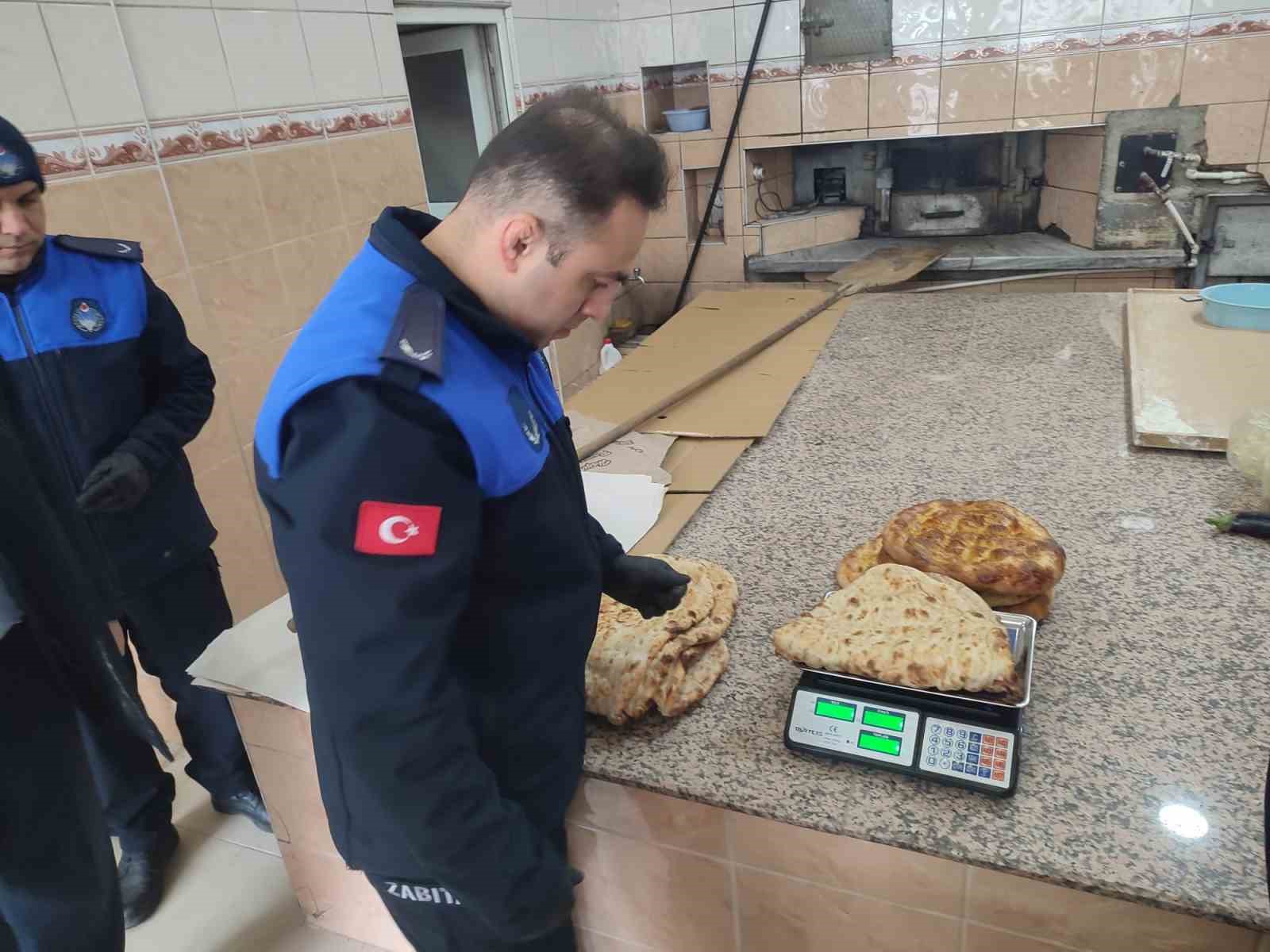 Bayburt’ta fırınlara hijyen ve gramaj denetimi
