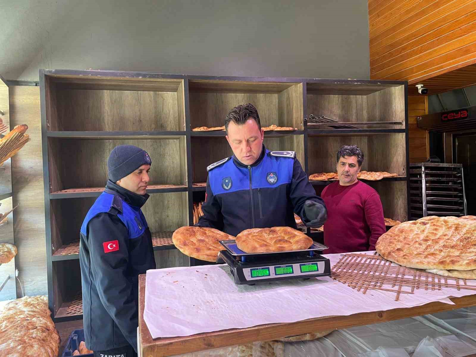 Bayburt’ta fırınlara hijyen ve gramaj denetimi
