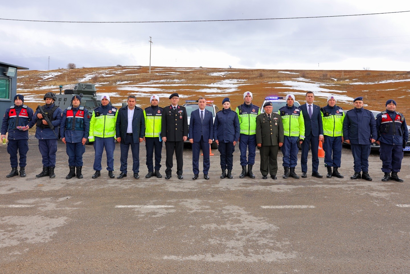 Bayburt’ta görev başındaki güvenlik güçlerinin bayramı kutlandı
