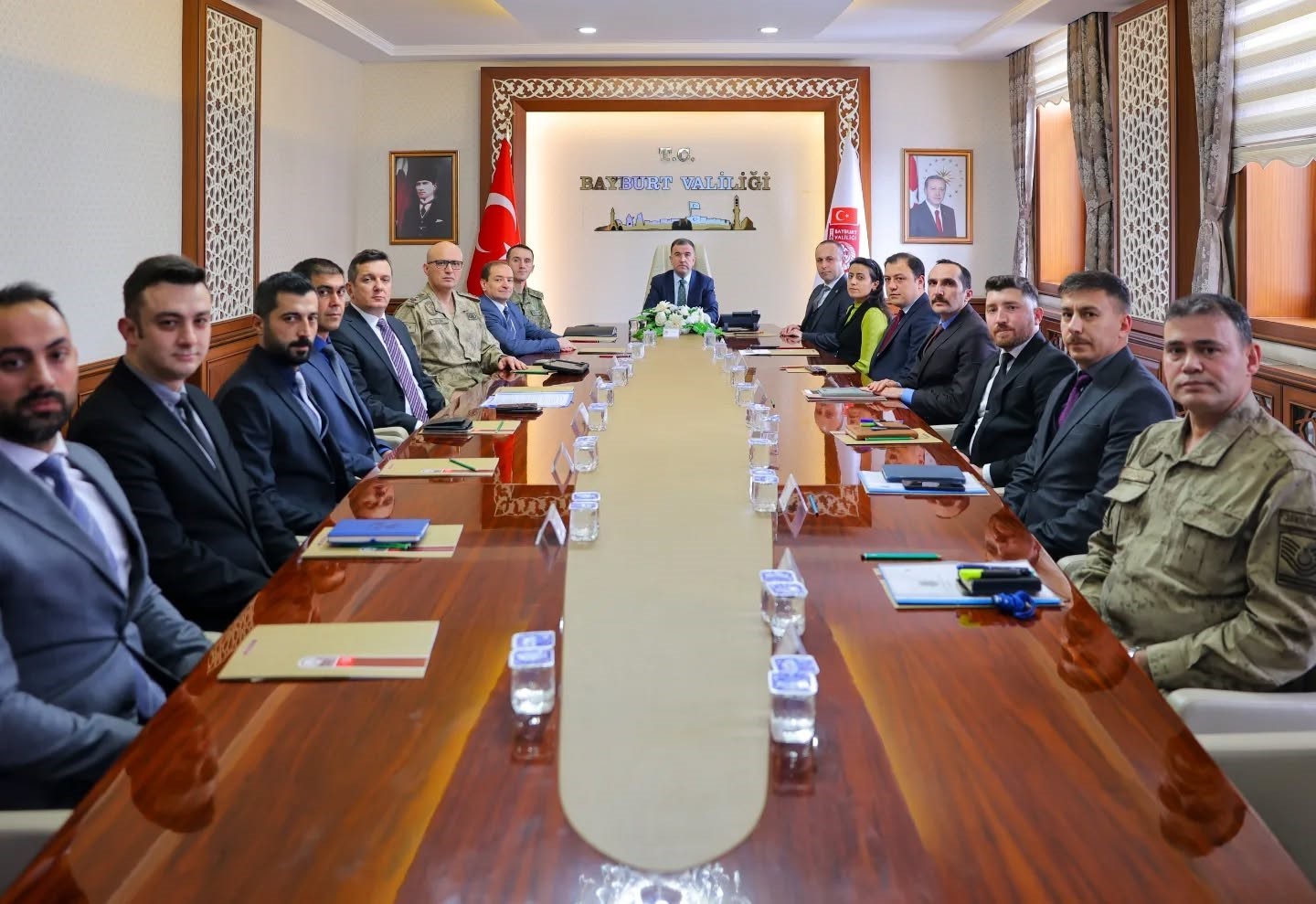 Bayburt’ta güvenlik ve asayiş koordinasyonu değerlendirildi
