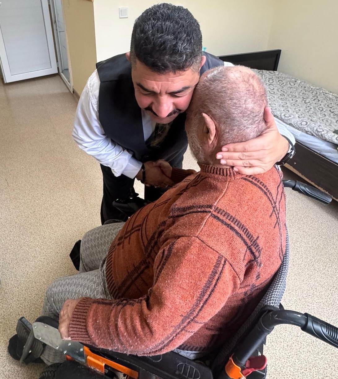 Bayburt’ta huzurevi sakinlerinin bayramı kutlandı
