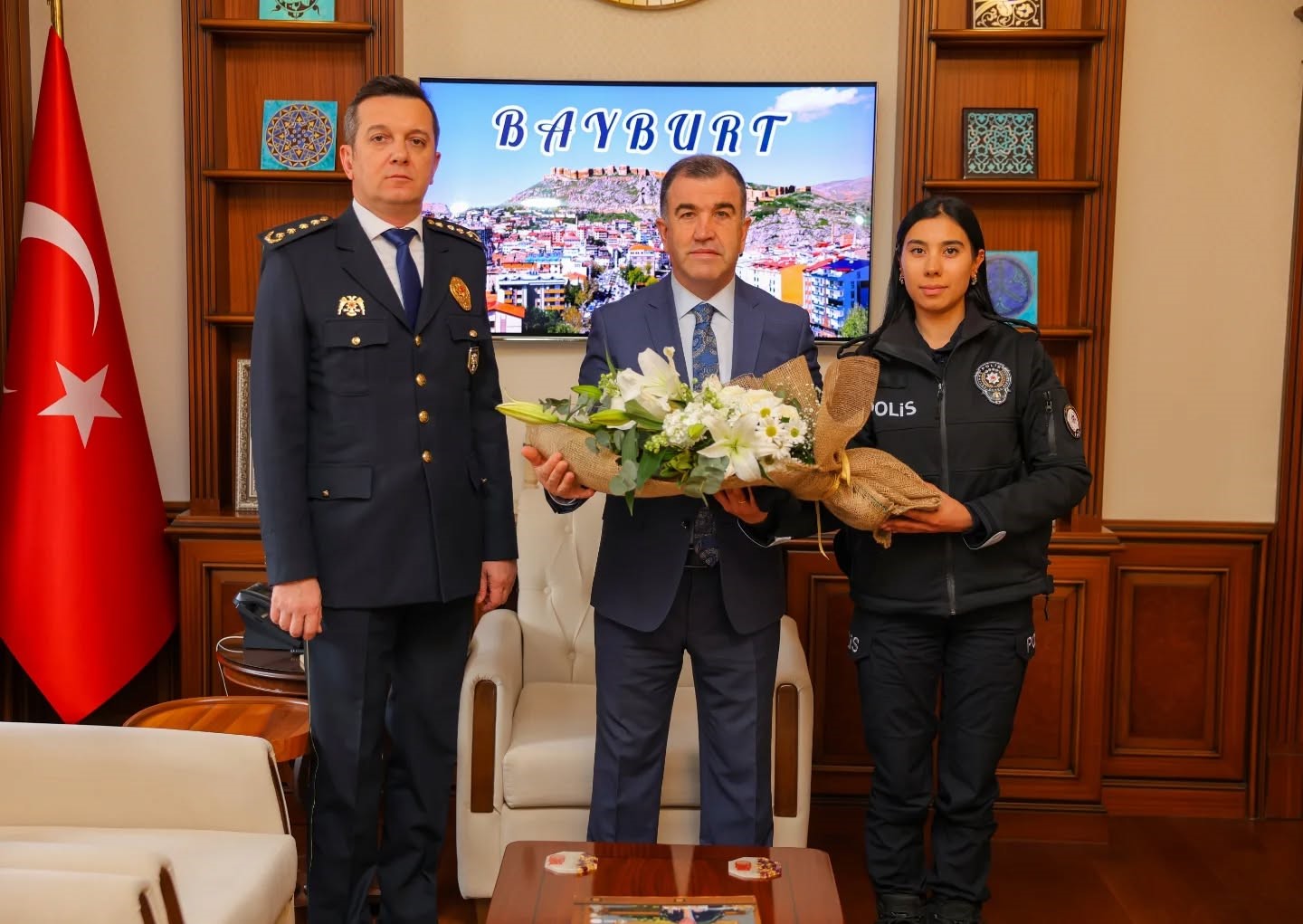 Bayburt’ta Polis Haftası ziyareti
