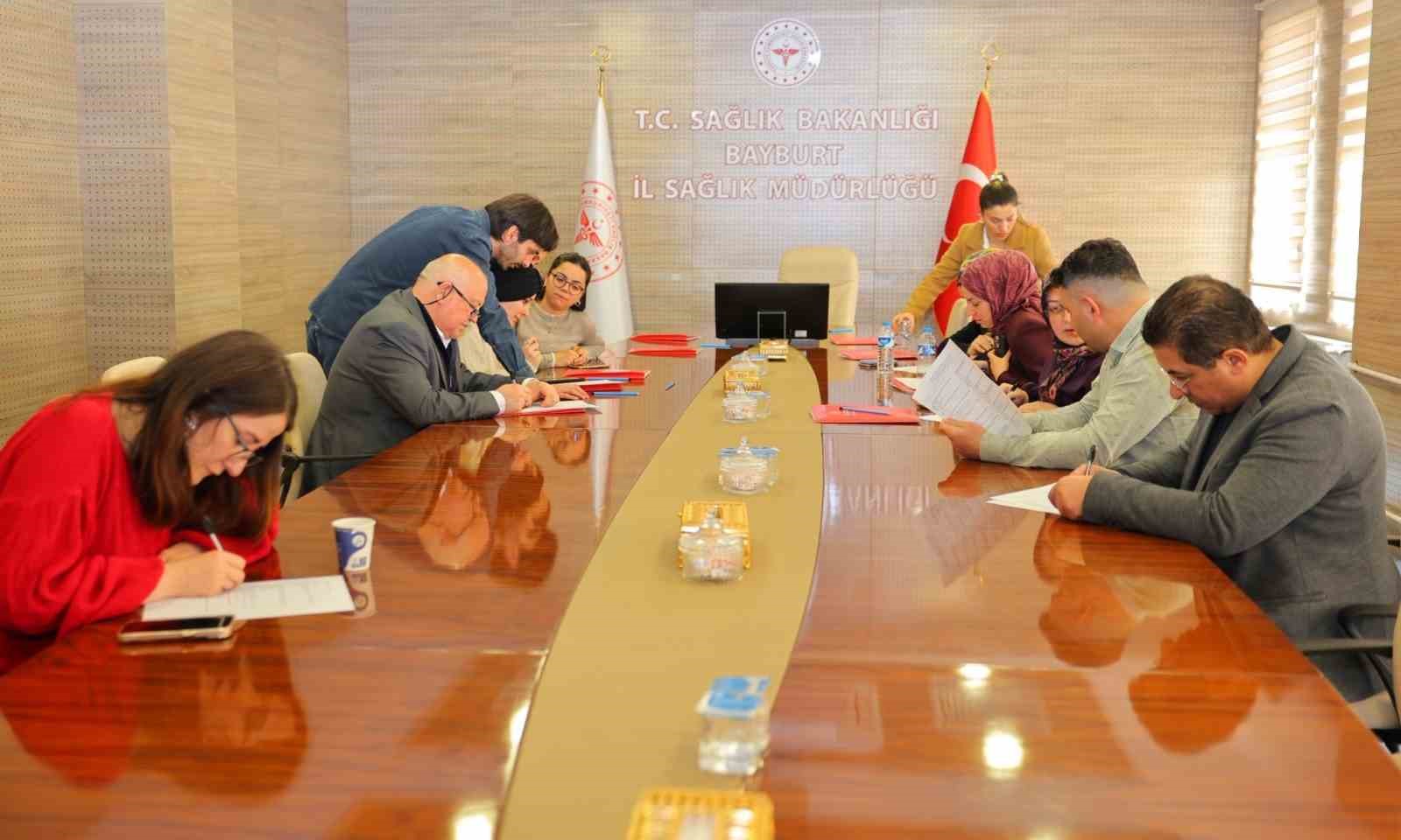 Bayburt’ta sağlık personeline iş sağlığı ve güvenliği eğitimi verildi
