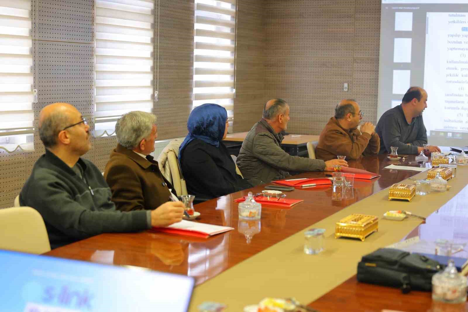 Bayburt’ta ‘Taşınır Mal Yönetmeliği Eğitimi’ düzenlendi
