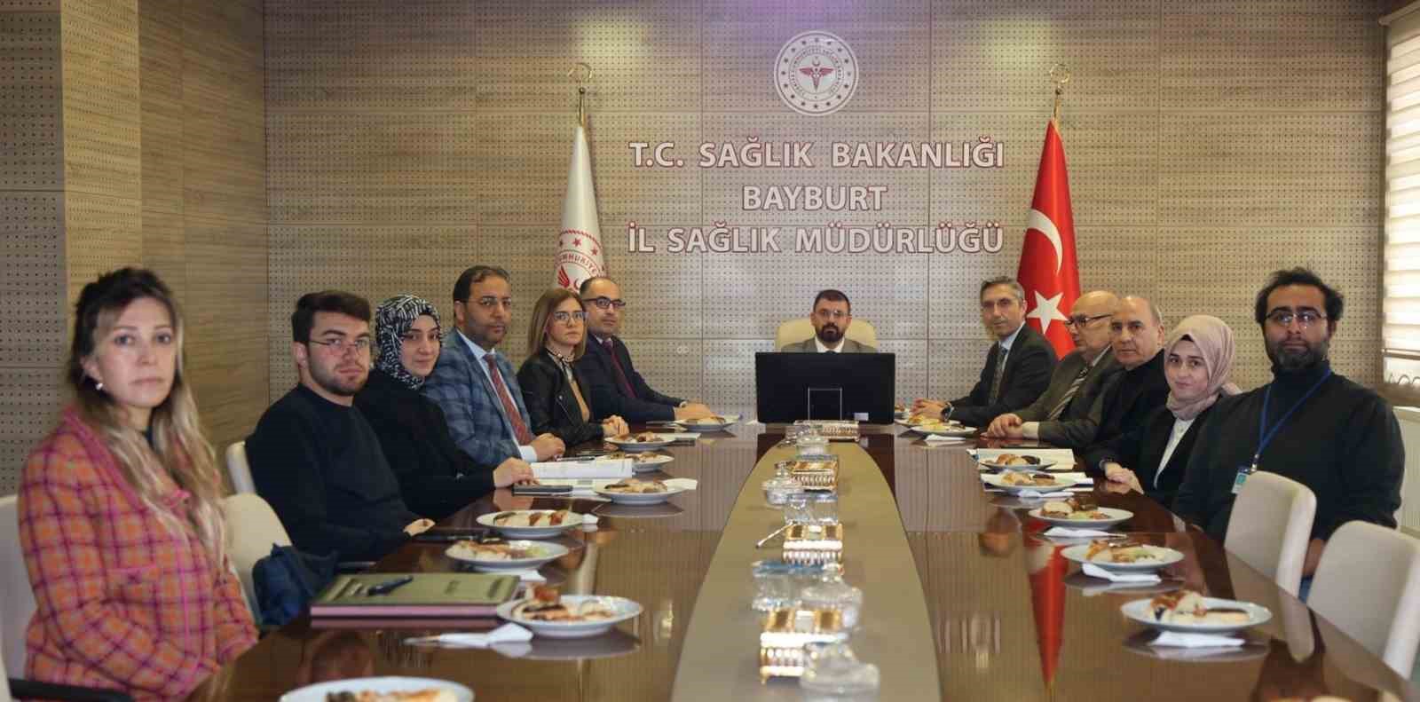 Bayburt’ta tüberkülozla mücadele çalışmaları değerlendirildi

