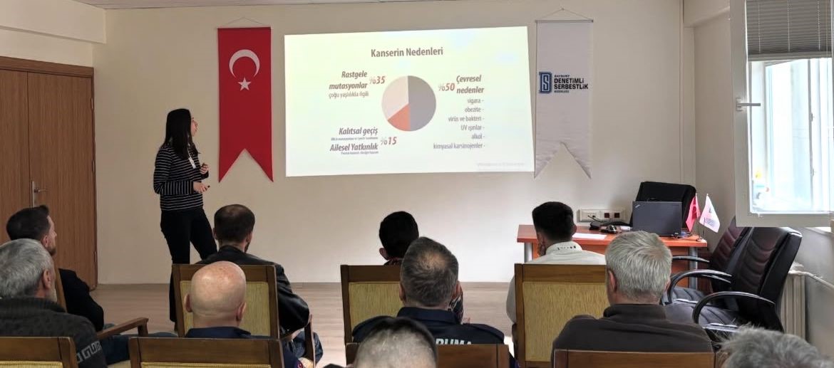 Bayburt’ta yükümlülere kanser farkındalığı semineri verildi

