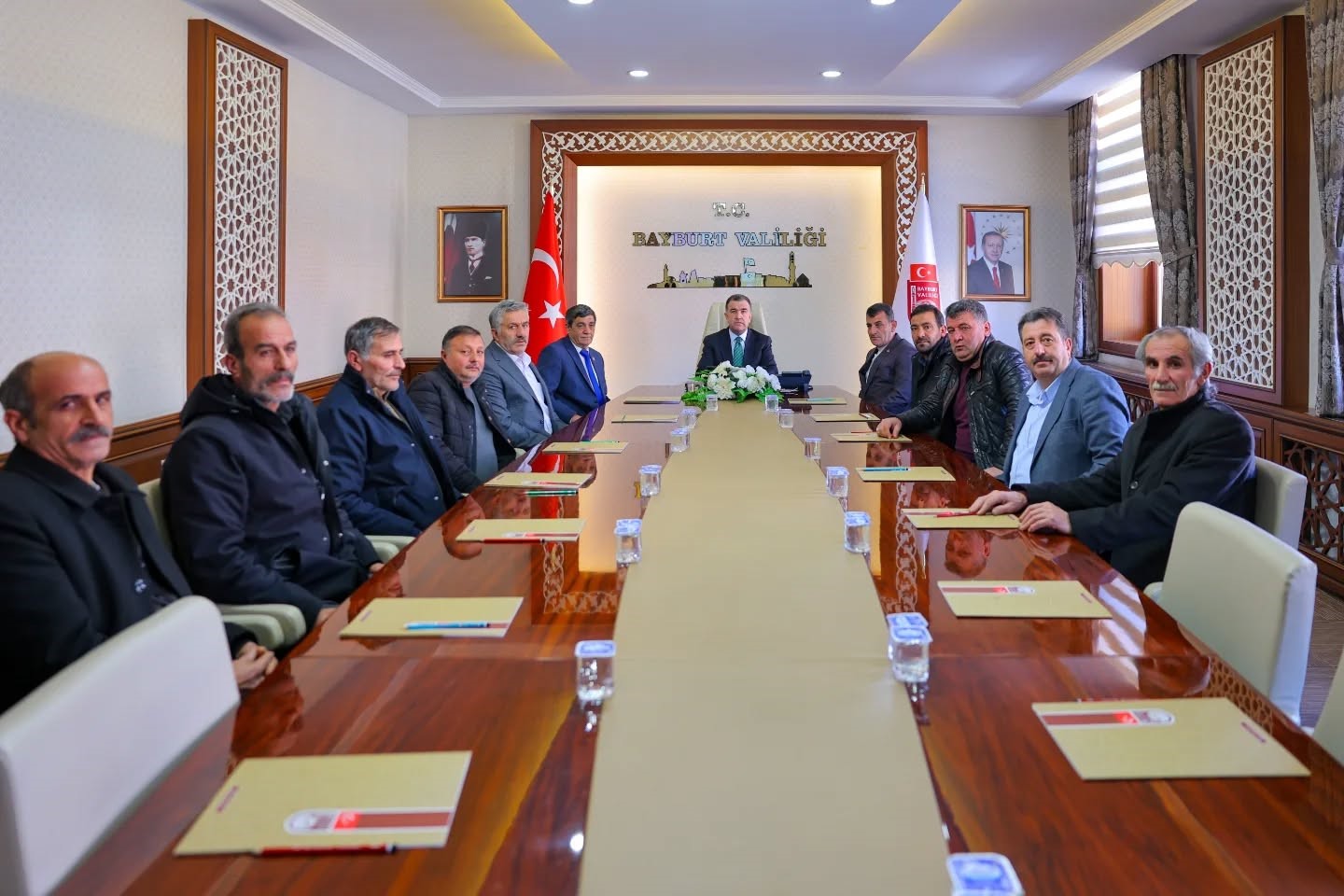 Bayburt’un tarımsal sulama altyapısı toplantıda değerlendirildi
