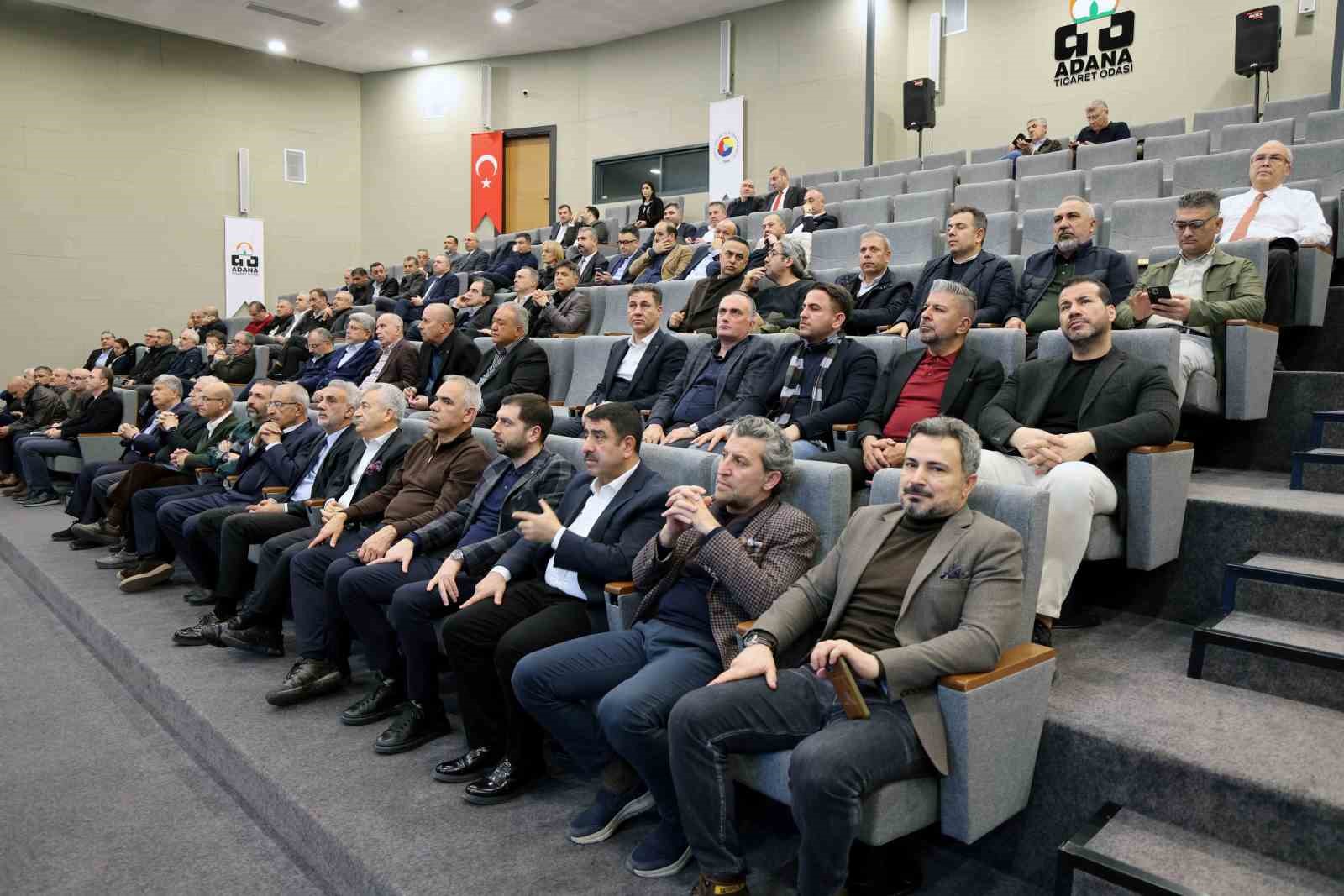 Bayram: "Adana’nın ekonomik potansiyelini daha da yukarı taşımak için çalışıyoruz"
