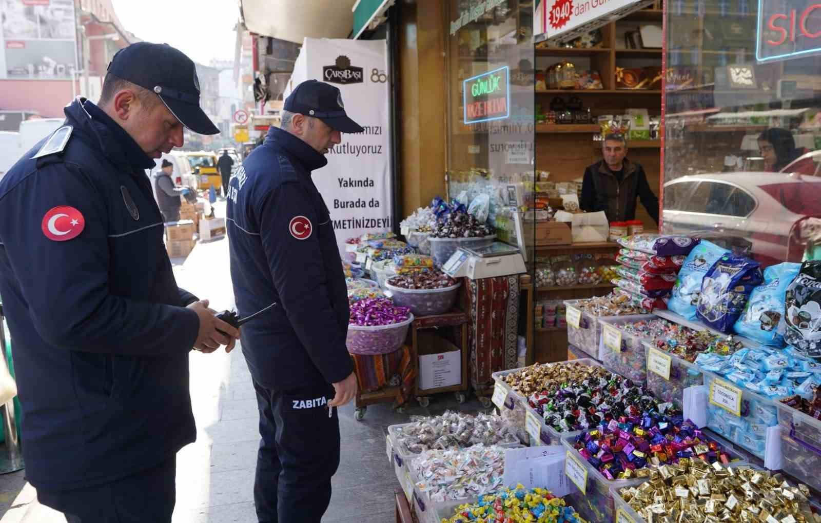 Bayram öncesi Melikgazi Zabıtası’ndan sıkı denetim
