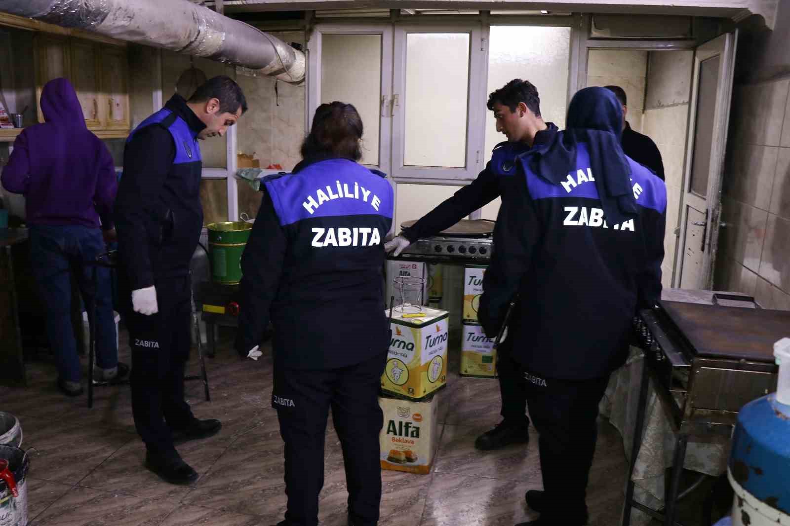 Bayram öncesi tatlı denetimi
