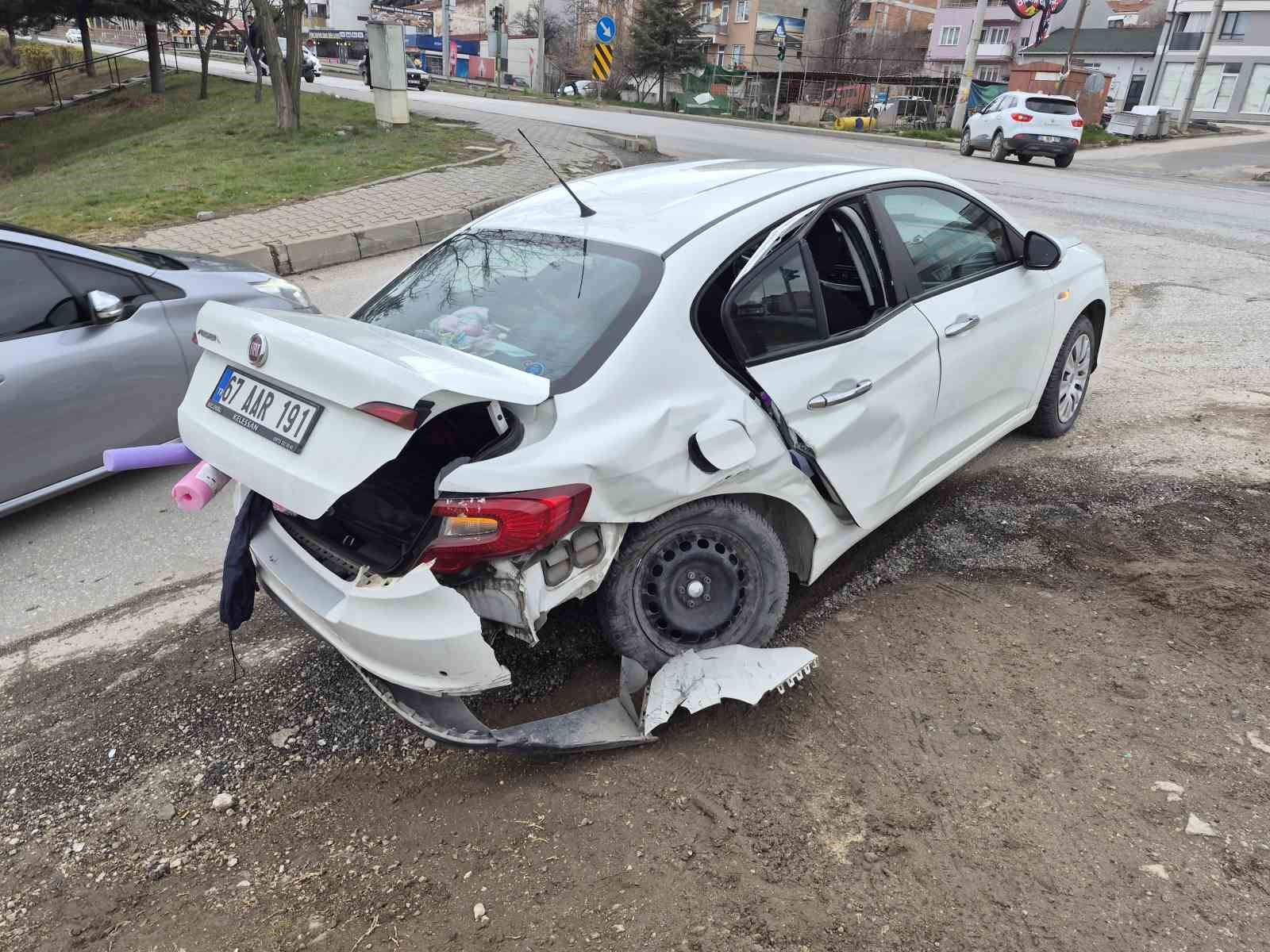 Bayram yolculuğu az kalsın faciayla bitiyordu
