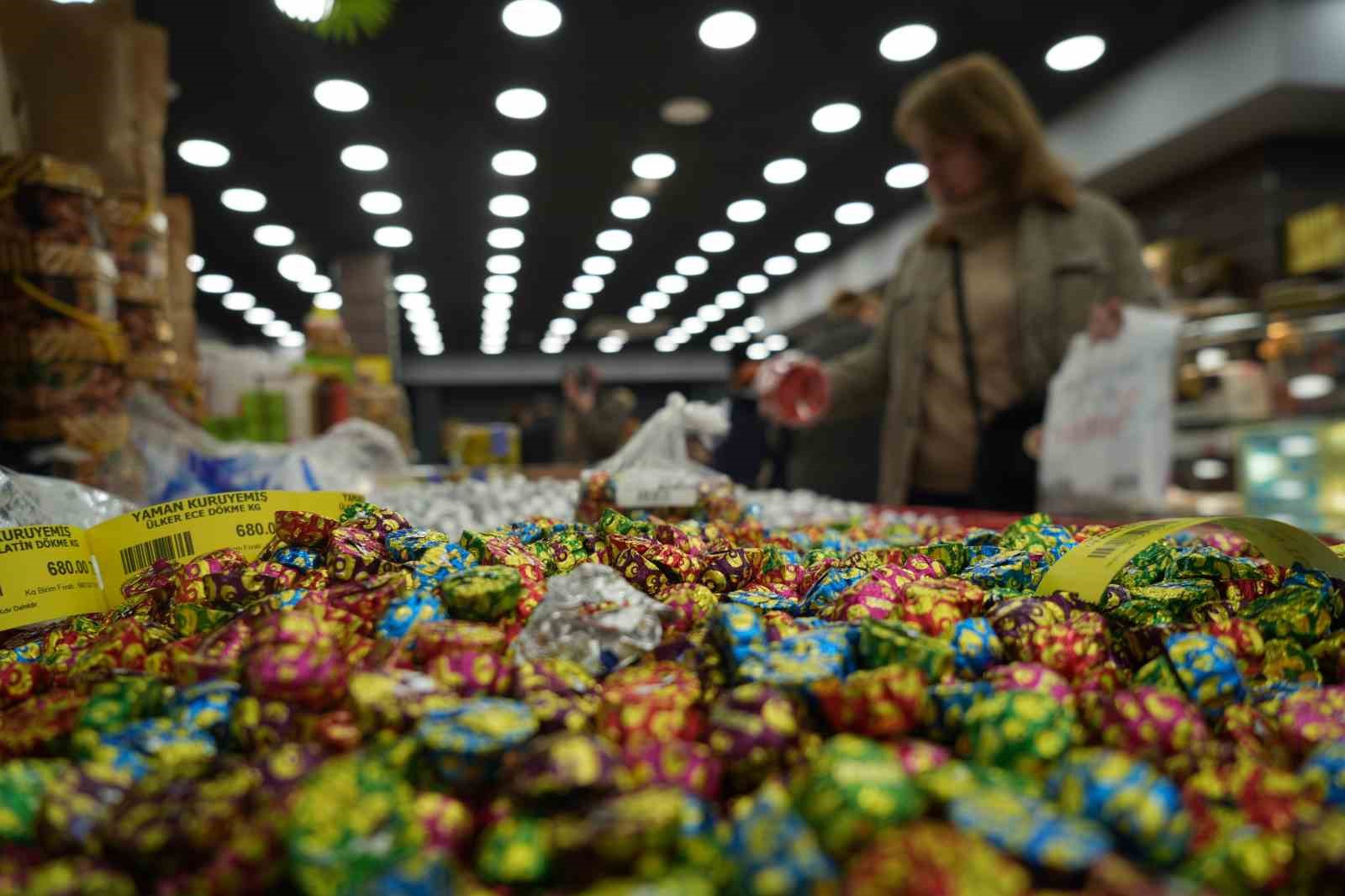 Bayramın popüler ikramlığı ‘şeker’
