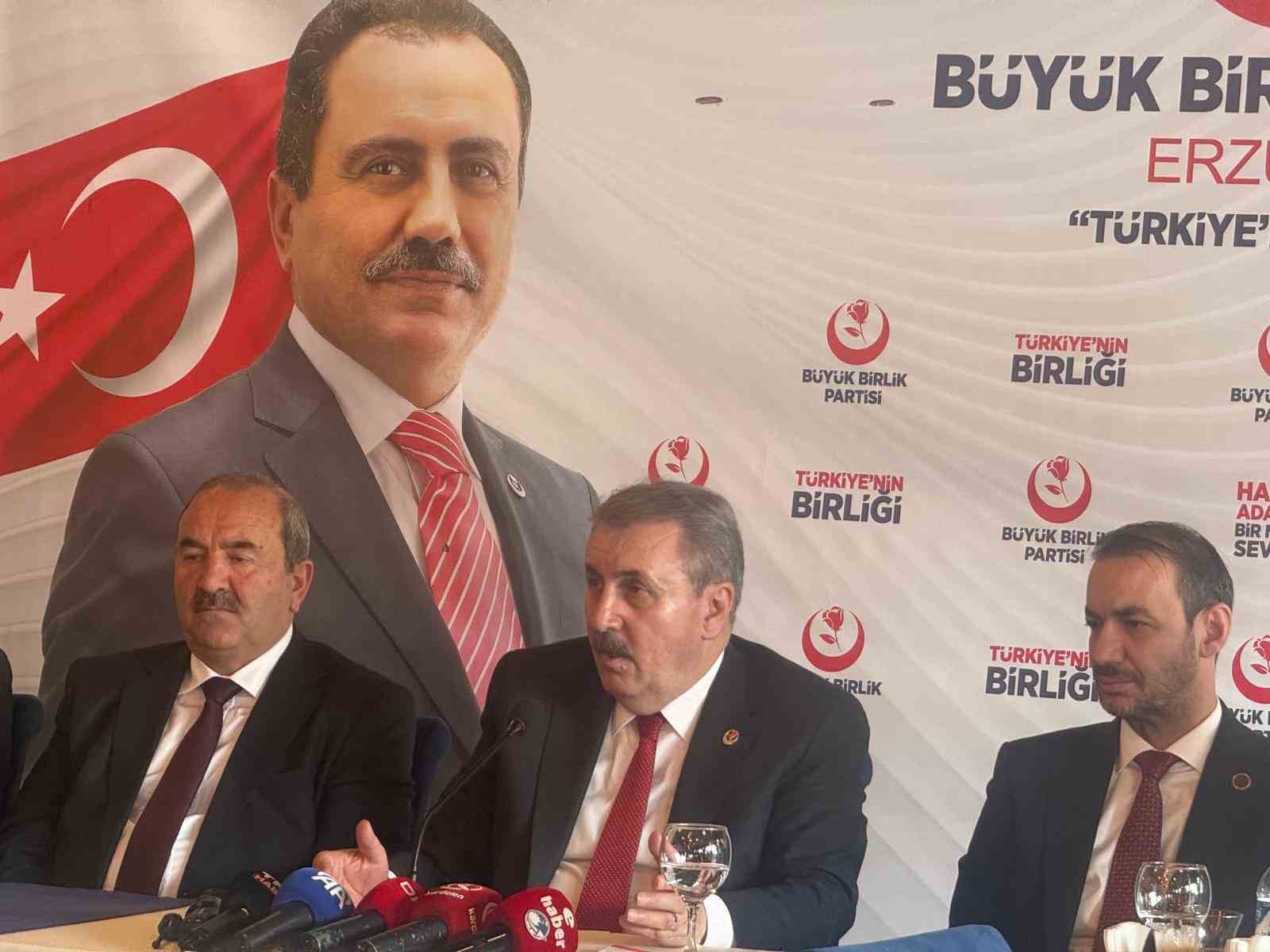 BBP Genel Başkanı Destici; "Antalya ile Erzurum’a doğal gazın aynı fiyatta verilmesini doğru bulmuyoruz"
BBP Genel Başkanı Destici; "Antalya ile Erzurum’a doğal gazın aynı fiyatta verilmesini doğru bulmuyoruz"