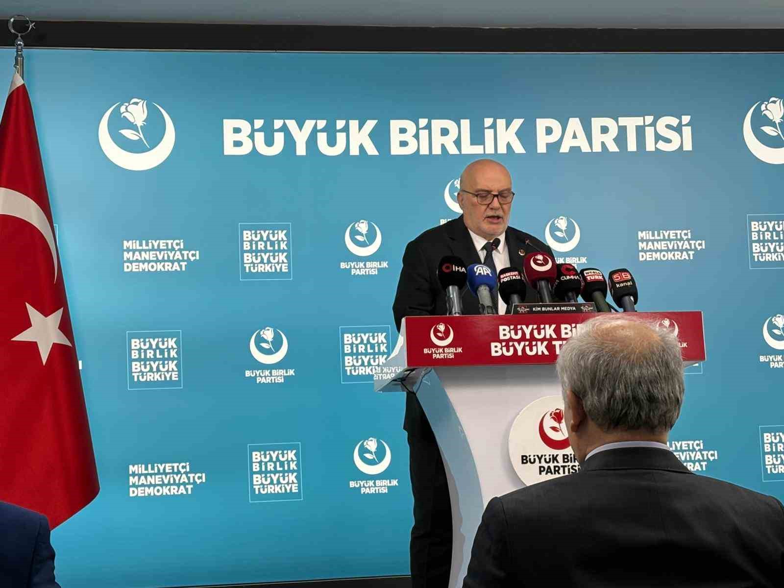 BBP Genel Sekreteri Yelis: "Aklımızdan çıkarmadığımız suikast dosyası, hala tüm yönleriyle açıklığa kavuşmamıştır"

