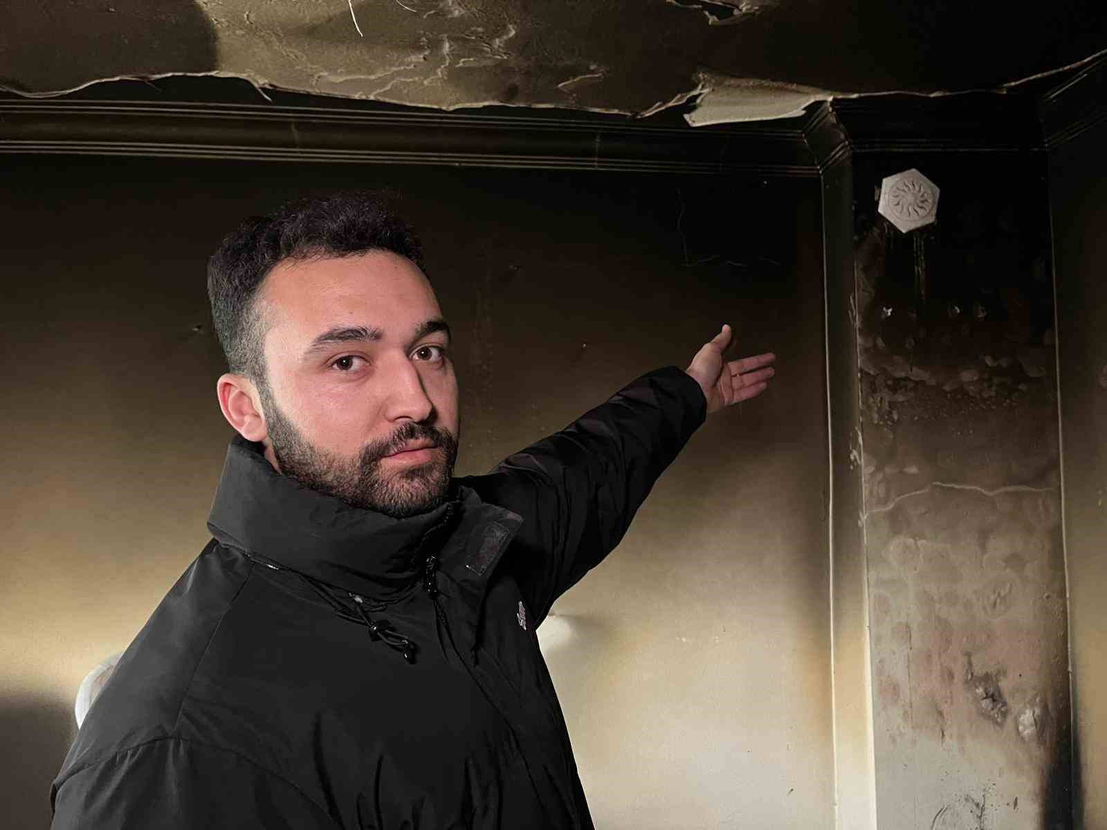 Bebeği üşümesin diye annesine taşındı, döndüğünde evinin kül olduğunu gördü
