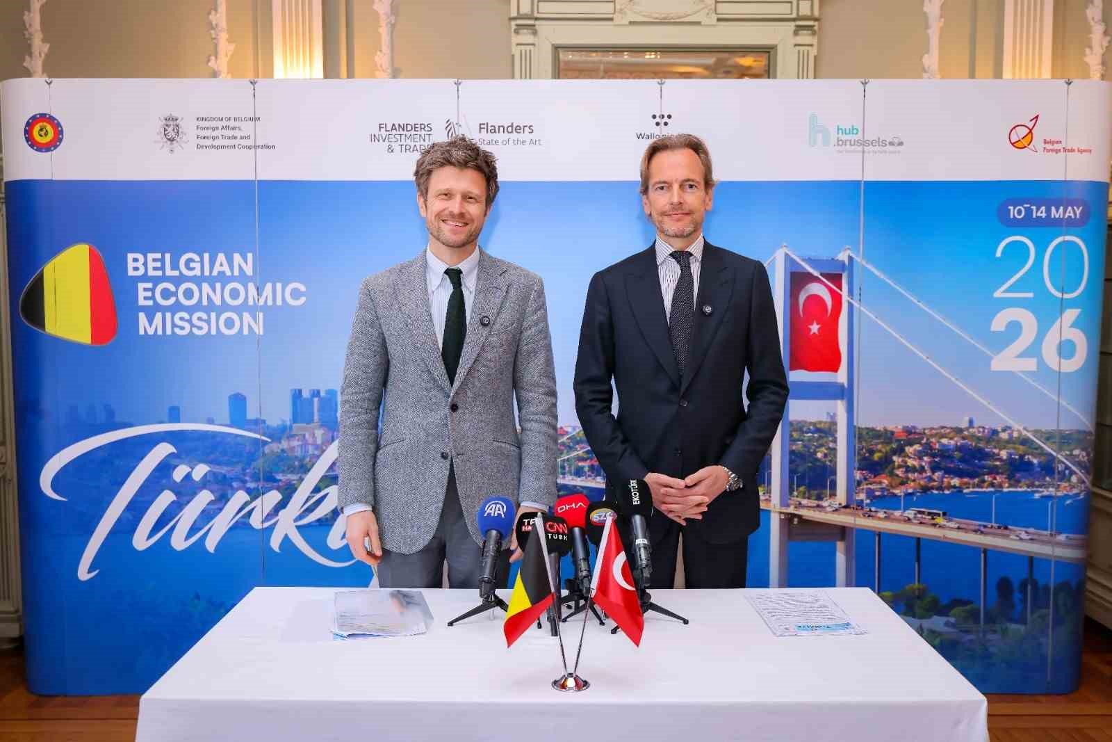Belçika Ekonomik Misyonu Türkiye ziyareti öncesi basın toplantısı düzenledi
